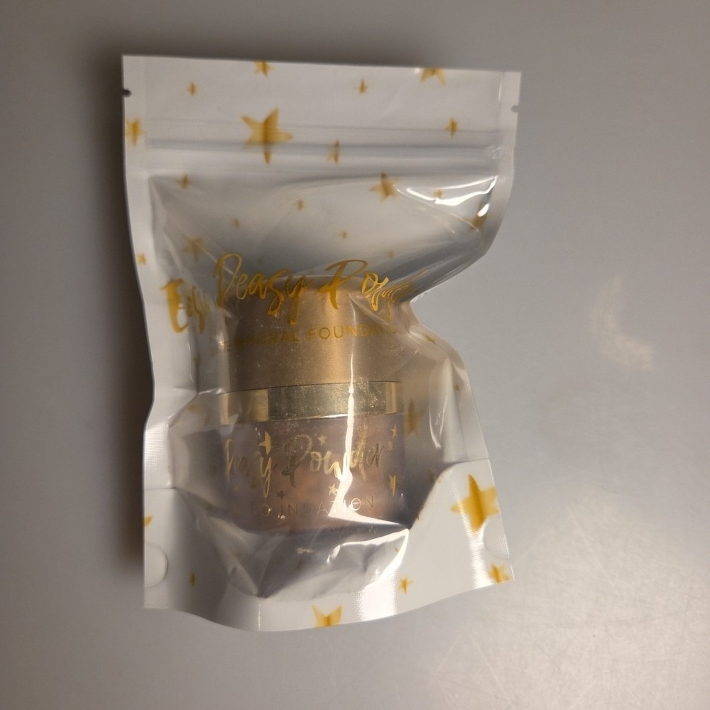 Belle‎ Beauty Easy Peasy Powder Matte Mineral Foundation Tan 0.32 oz FULL SIZE